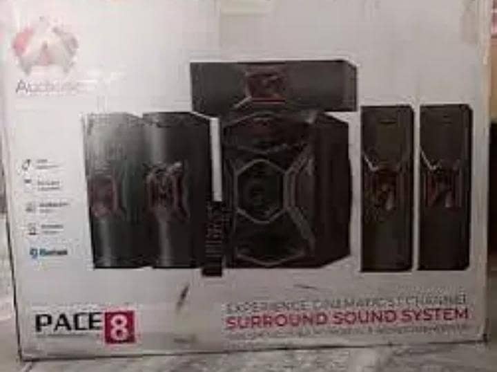 Audionic Pace 8 Model. 5.1 Woofer 1