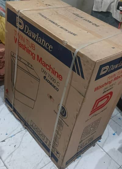 Washing Machine & Dryer ( Box Pack )