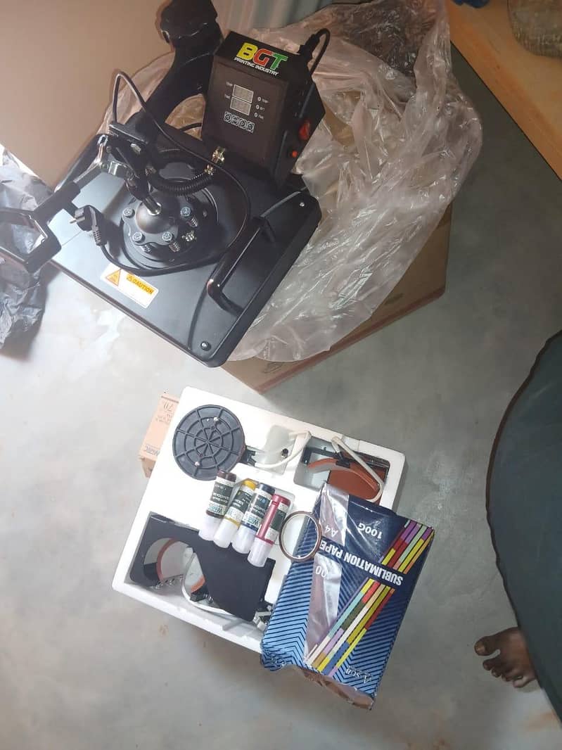 Heat press machine 4