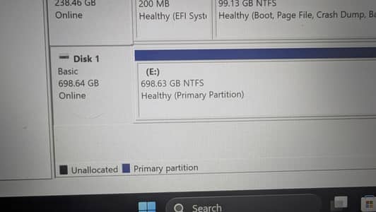 750gb Hdd with external kit USB 3.0