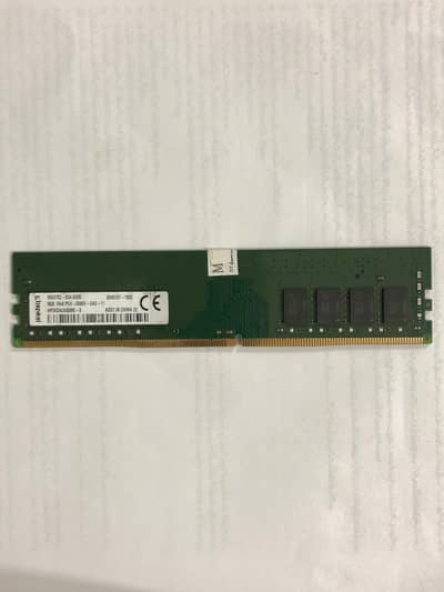 Kingston DDR4, 8 GB Ram, 2666 MHz.