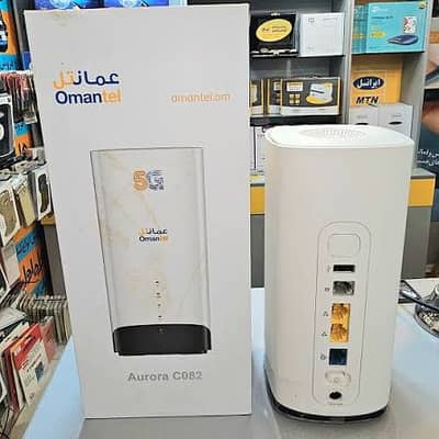 All Sim, Omantel Aurora C082 4G/4G+ 5G Router PTA Approved | Unlocked