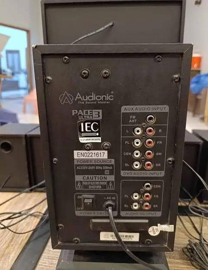 Audionic Pace 8 Model. 5.1 Woofer System 2
