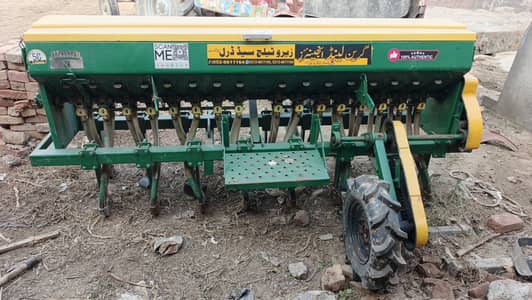 Zero tillage drill, 16 phali single tire