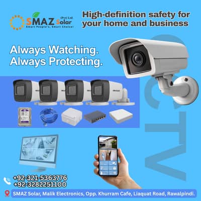 CCTV, Security Camera, Wifi Camera, DVR, NVR, Camera Installation