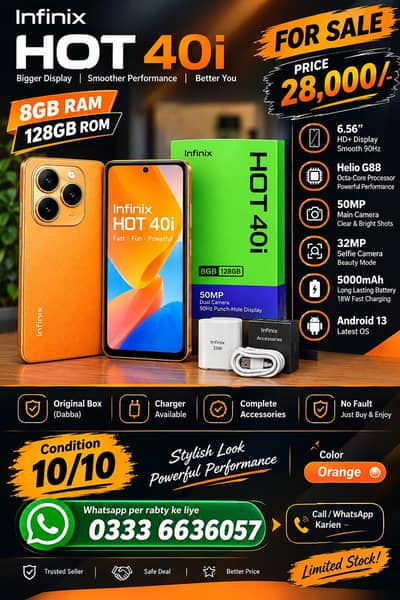 Infinix Hot 40i