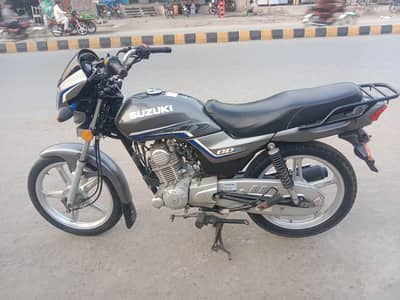 suzuki 110$ modal 2021 gry color bio metrak k sath