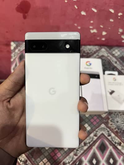 Google Pixel 6a 6GB 128GB Official PTA Approved With box and charger