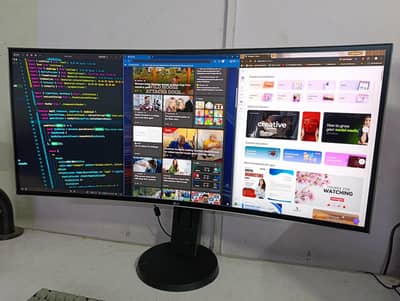 LG 34inch IPS Curved Ultrawide 3440x1440p Monitor