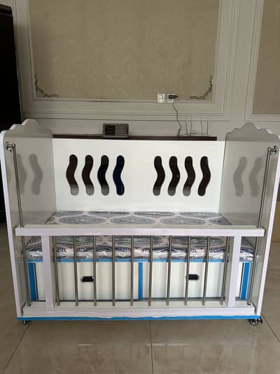 Brand New Baby Cot with Mattress