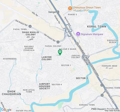 4 Marla Railway Scheme 9 Ground Portion Old Airport Link Road
