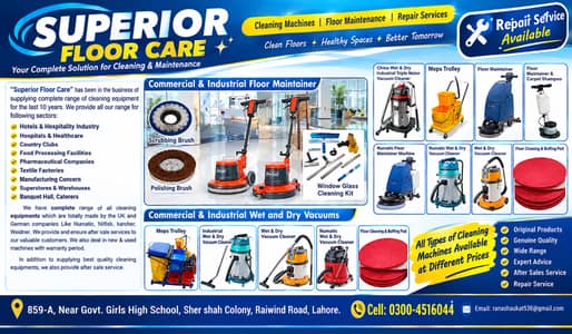 Floor Cleaning Machine/Marble & Tile Cleaning Machine/Floor Polishing