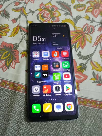 Tecno Pova 5 Pro 5g silver color