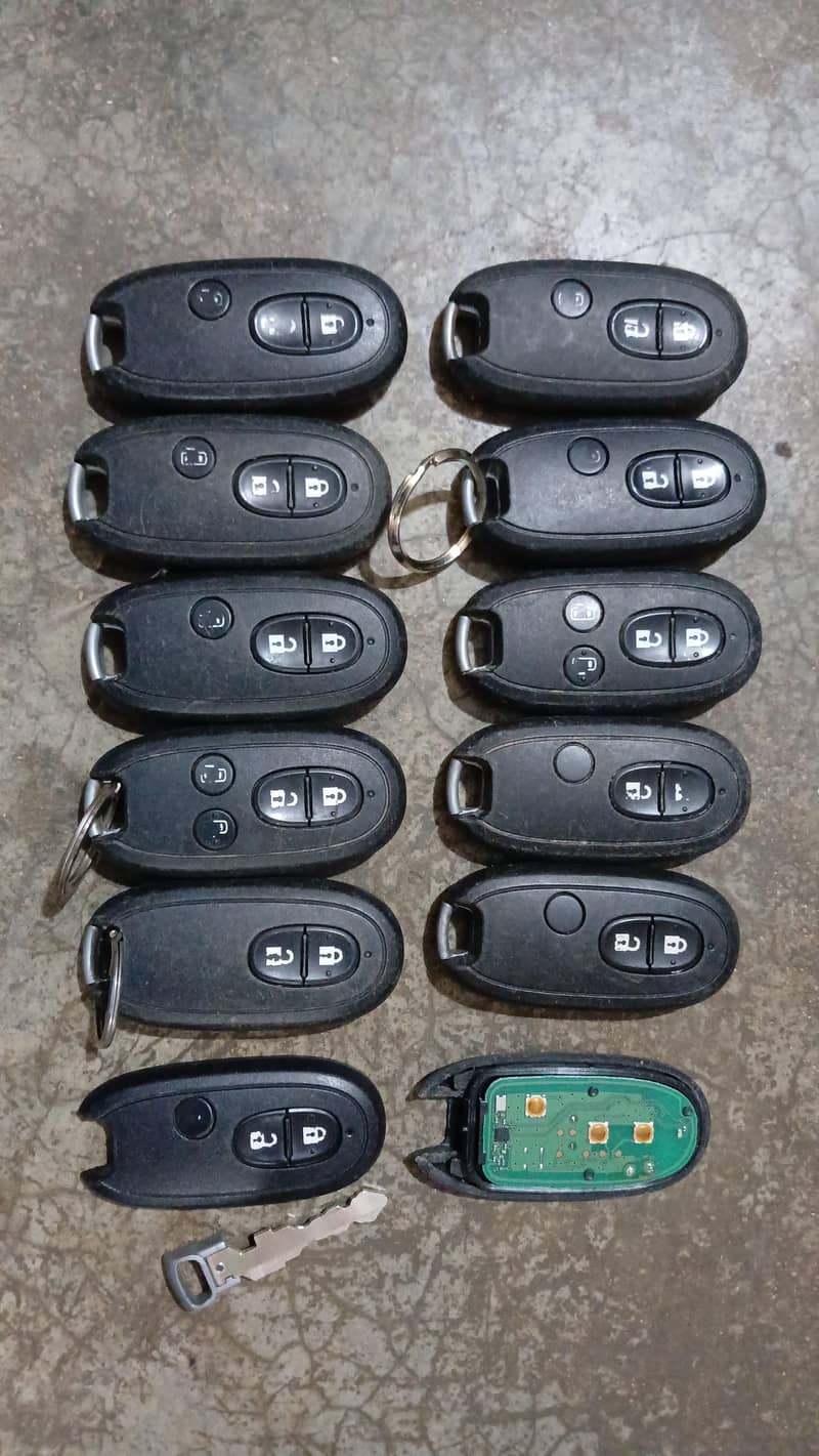 car Remote keys 8