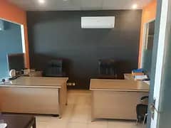 Furnished Office Sharing Space for rent in DHA Phase 6 Main boulevard