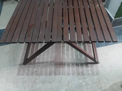 Wood table