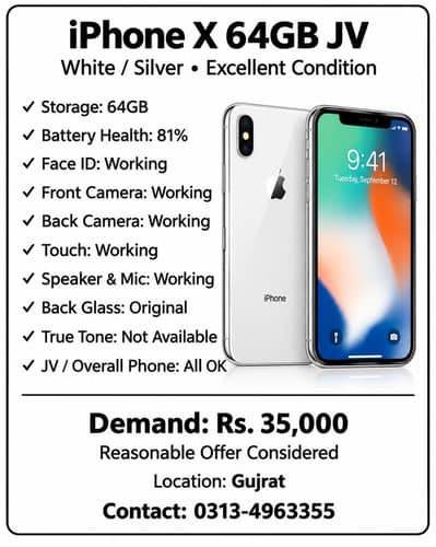 Apple iPhone X