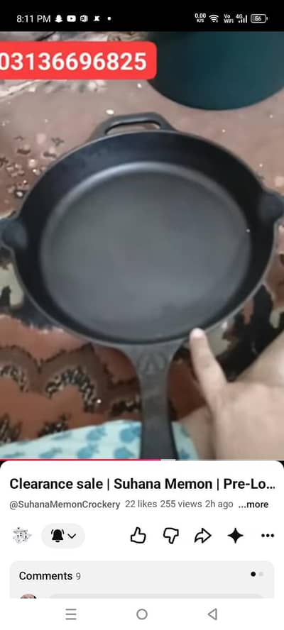 cast iron pan