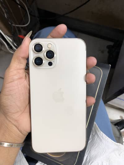 Apple iPhone 12 Pro Max display message