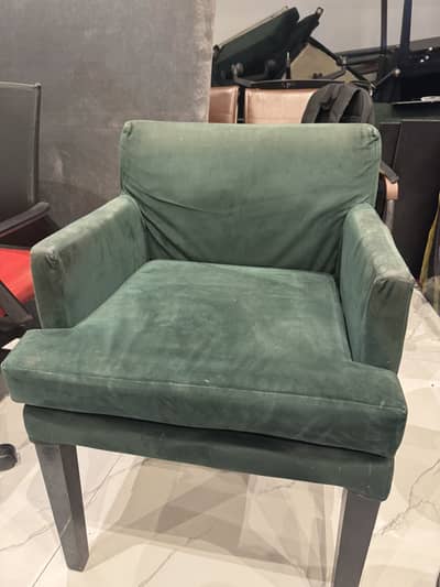 Green wood  chair for sale