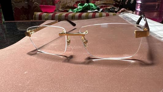 Gold Cartier Eyewear