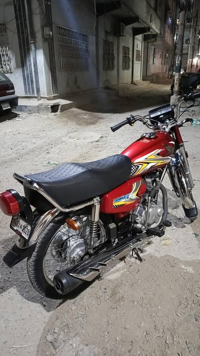 Honda cg 125 2025 nut to nut jeniun