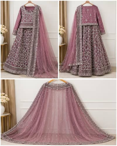 bridal and party wear lahanga
