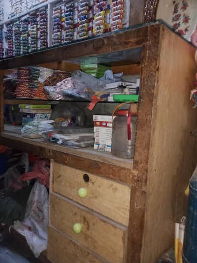 Wooden Shop Display Counter