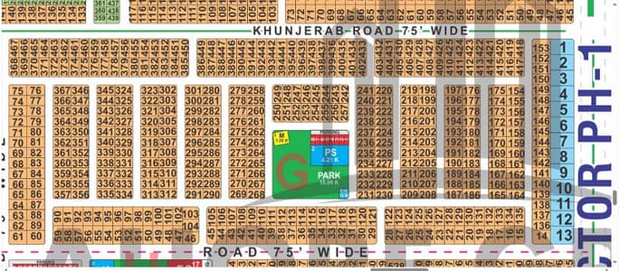 01 kanal Plot for Sale in Block G, Jinnah Sector, LDA City Lahore