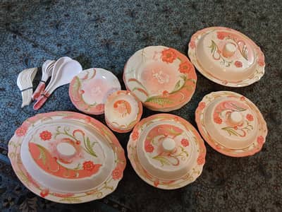 Brand new melamine crockery- unused- very resonable