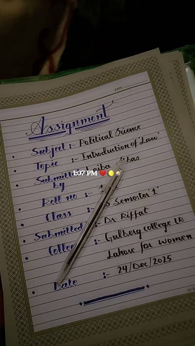 Aiou spring assignments. . .