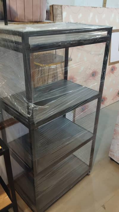 4-tier metal frame shelf for Kitchen or Office