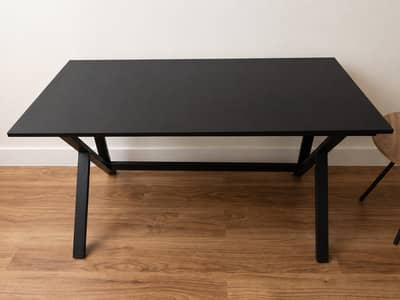 Modern K-Shape Computer Table | Matt Finishing