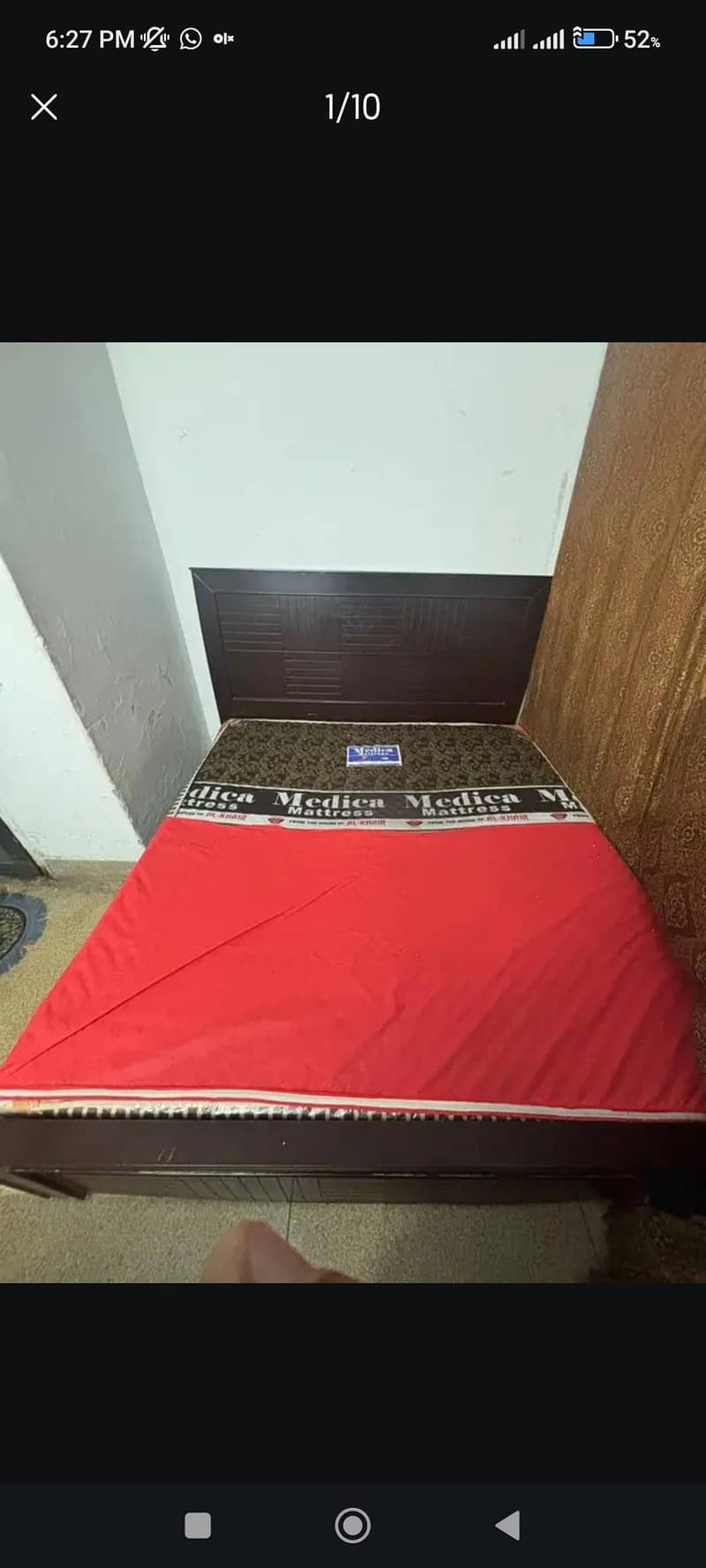 Double Bed king size. 1