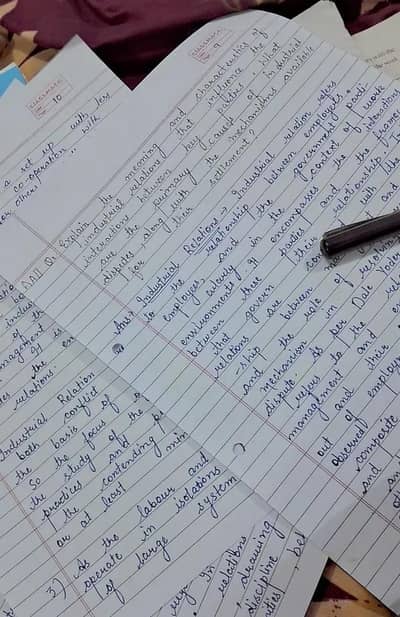 Assignment work
