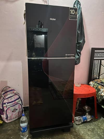 Haier Inverter Glass refrigerator