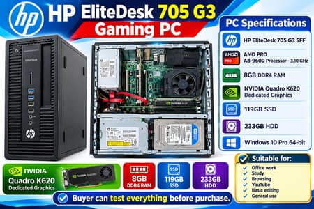 HP EliteDesk 705 G3  gaming pc3