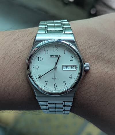 Rare Vintage Seiko Spirit 7N93-7000 | Japanese Quartz Day-Date Watch