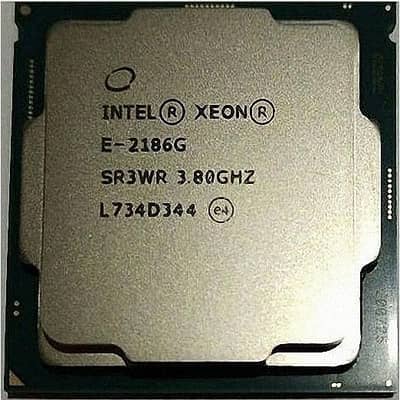 Intel Xeon 2186g Equals 8th generation i7-8700k