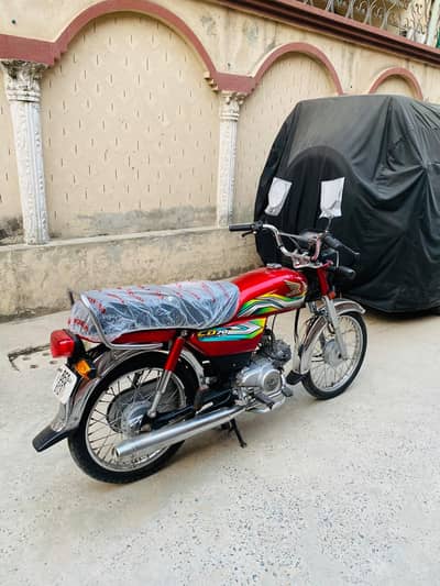 Honda CD70cc 2023 Model 12000KM First Owner best for 2024