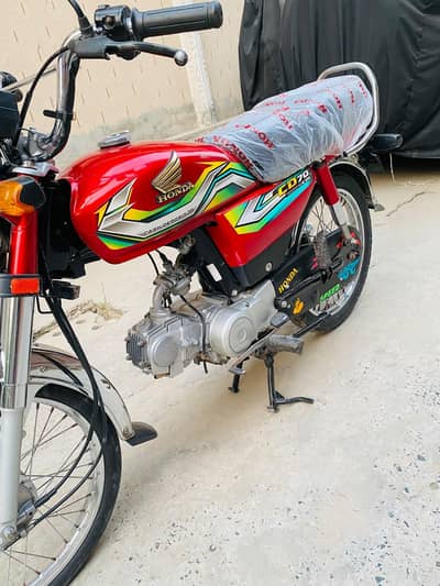 Honda CD70cc 2023 Model 12000KM First Owner best for 2024