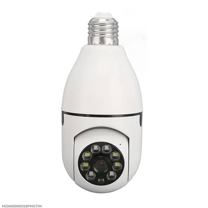 security camera 360 view E27 Bulb base white 7