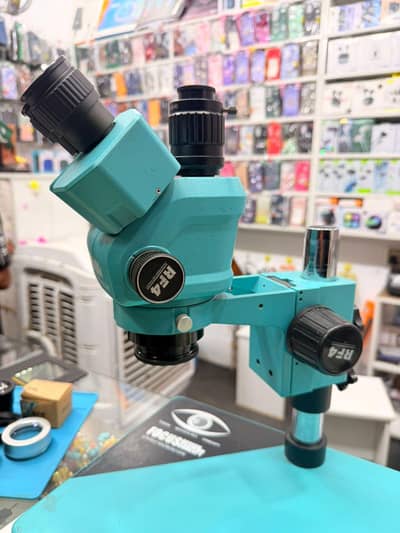 ​RF4 RF-6555Pro Trinocular Microscope for Sale (Complete Set)