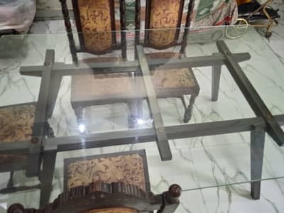 Dinning Table With 6 chairs