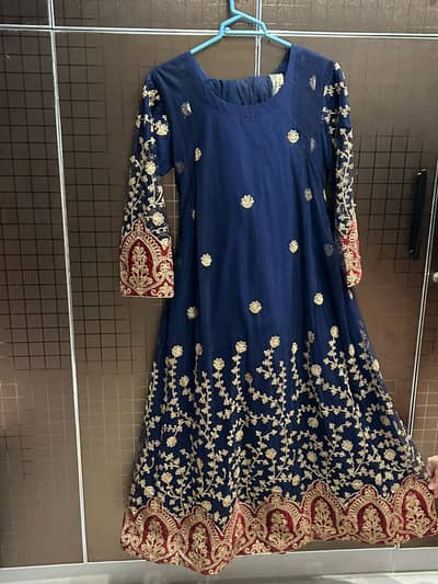 net embellished frock