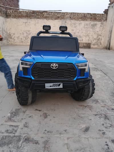 kids big car remote drive new condition