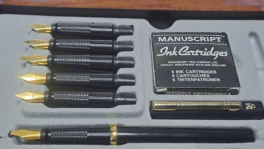 calligraphy pen set Manuscript pen company England