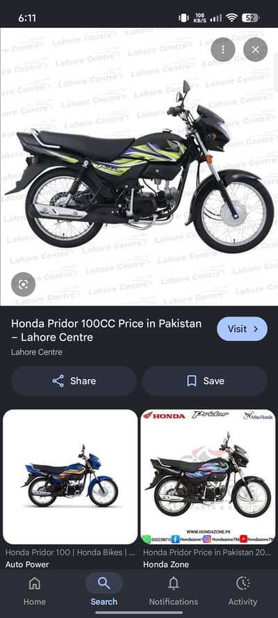 Honda 100 prider lush condition 10 /9.5