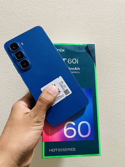 Infinix Hot60i 6.128Gb with Box Only for Hotspot & Parts