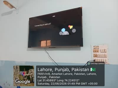 55 Inch LED TV Ultra 4K Resolution Brand New Almost